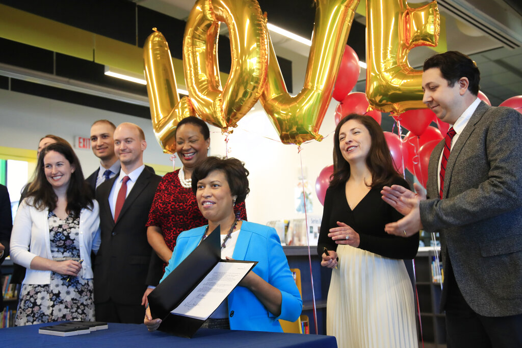 DC Council passes Bowser-backed bill allowing marriage licenses amid shutdown