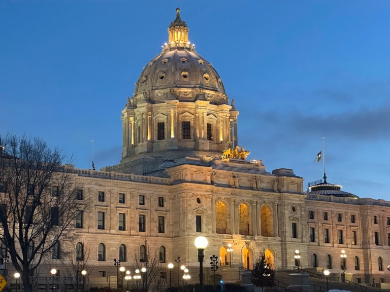The Minnesota State Capitol in St. Paul, Minnesota.