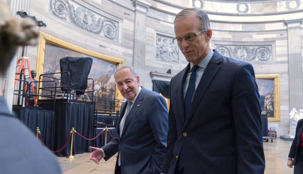 Thune’s chilly relationship with Schumer in deep freeze thanks to shutdown