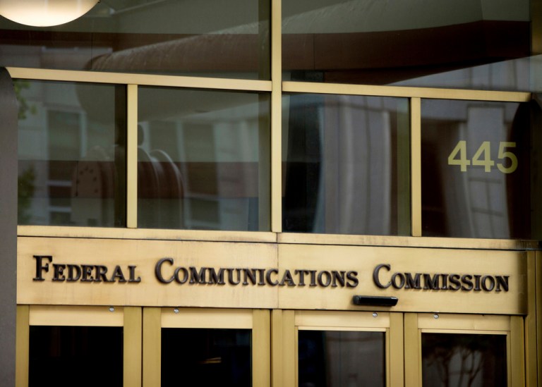 The Federal Communications Commission building.