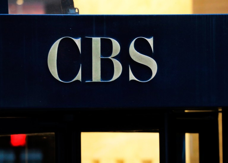 CBS sign