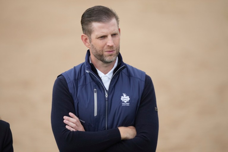 First son Eric Trump.