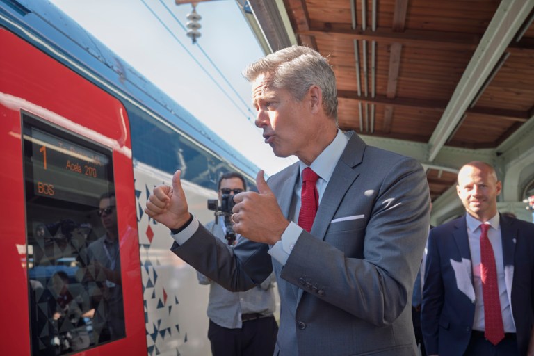 Transportation Secretary Sean Duffy.