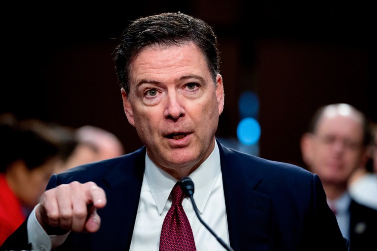 Former FBI Director James Comey faces indictment for allegedly lying to Congress in 2020 testimony.