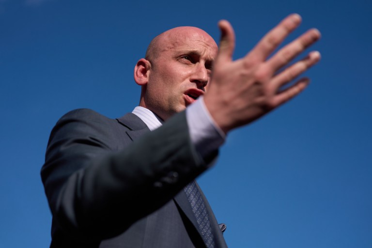 White House deputy chief of staff Stephen Miller.