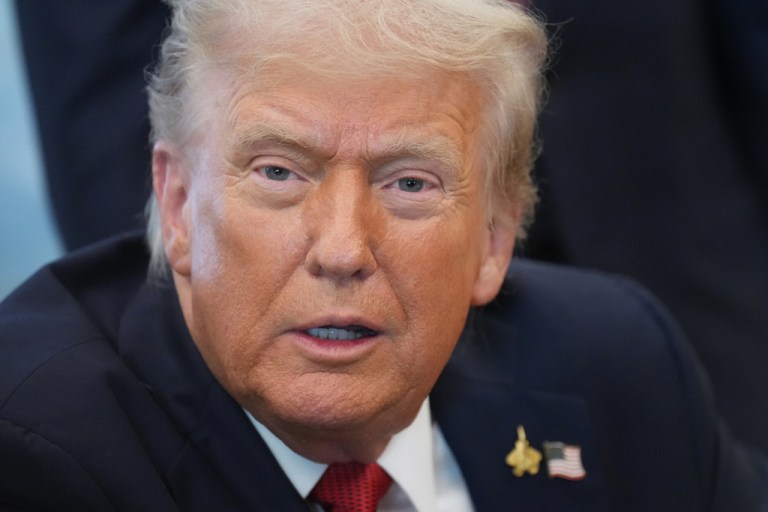 President Donald Trump said Monday that he will 