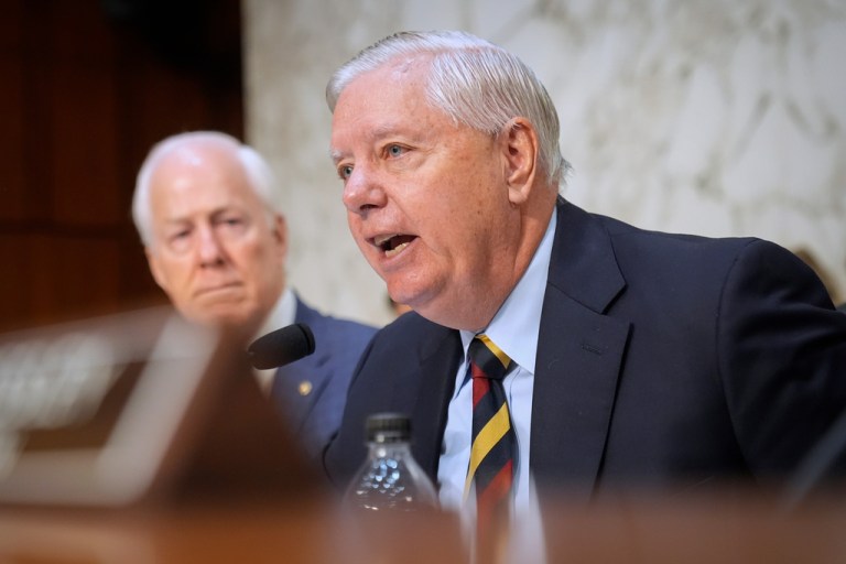 Sen. Lindsey Graham (R-SC) speaks in Congress.
