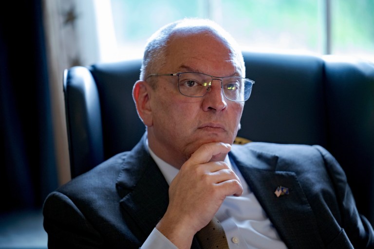 FILE - Louisiana Gov. John Bel Edwards talks at the governor's mansion in Baton Rouge, La., Dec. 7, 2023.