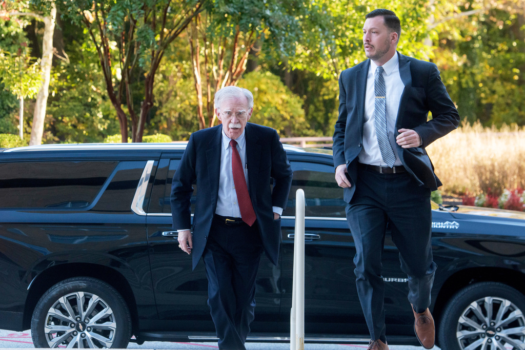 John Bolton pleads not guilty to charges in classified documents case