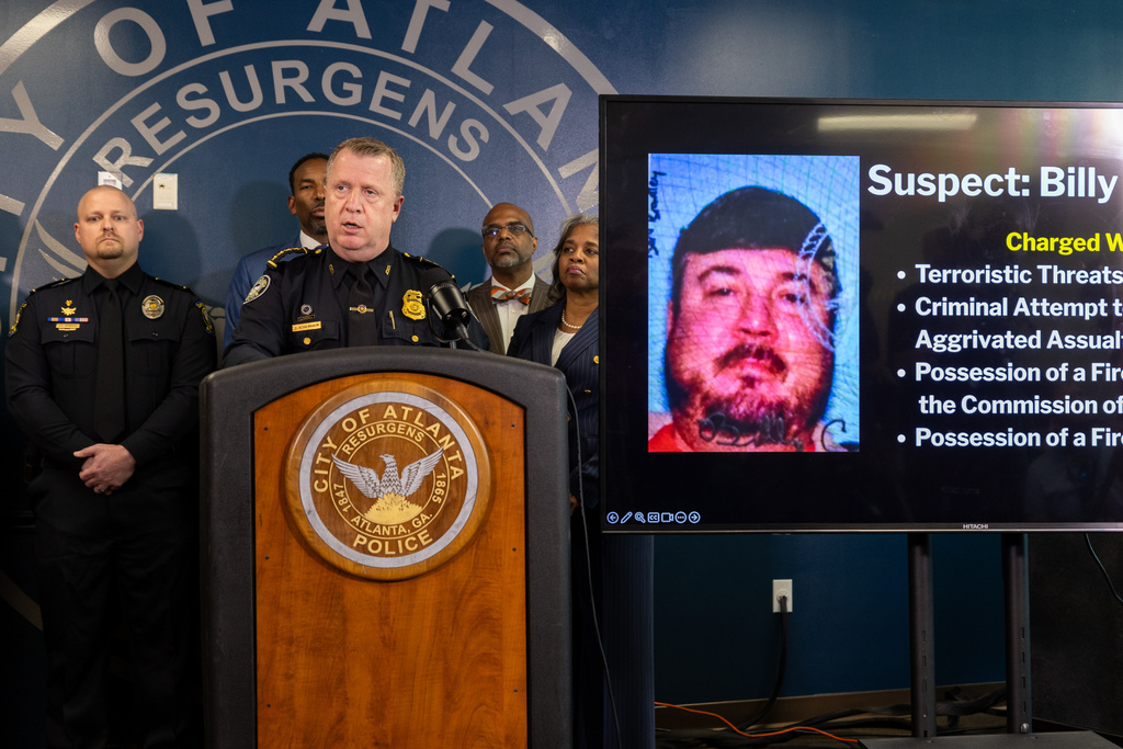 Man arrested at Atlanta airport after family told police he wanted to ‘shoot it up’
