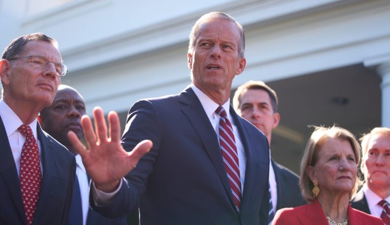 Senate Majority Leader John Thune (R-SD).