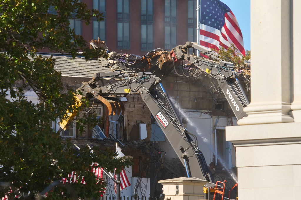 East Wing demolition continues long line of White House renovations