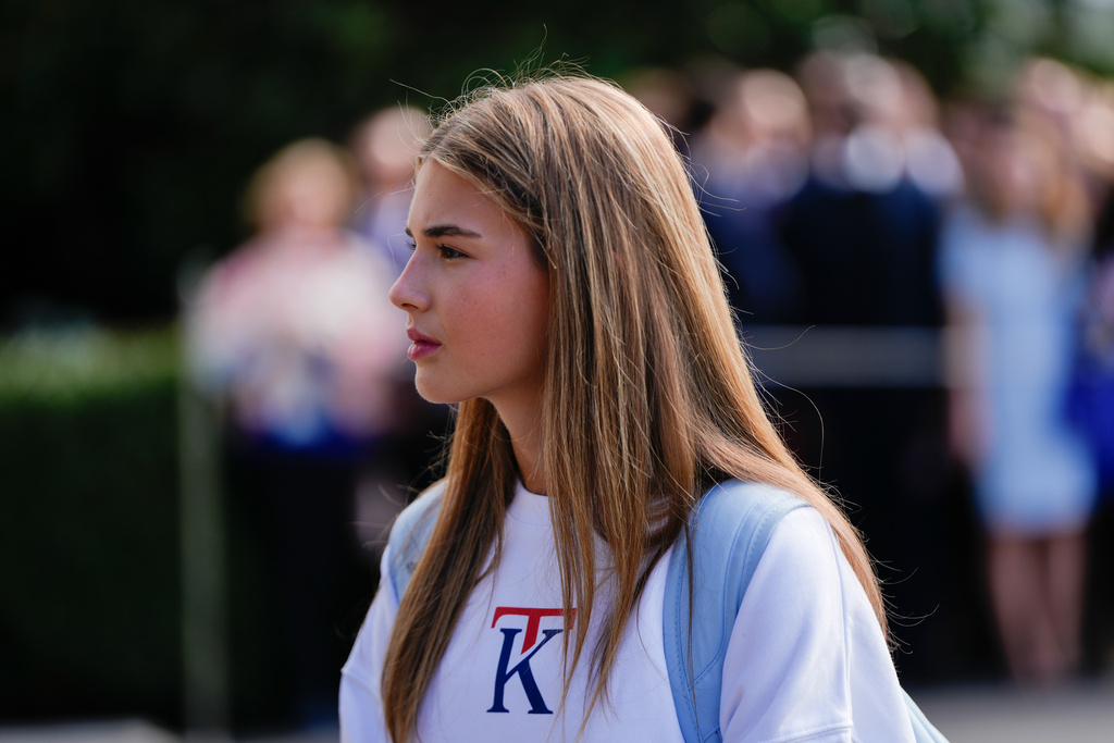 Kai Trump making her official golf association debut in Florida mid-November