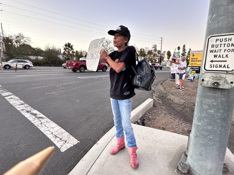 Maria Garcia holds a 