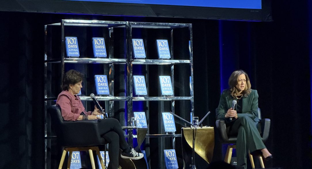 Kamala Harris returns to DC for 107 Days book tour 