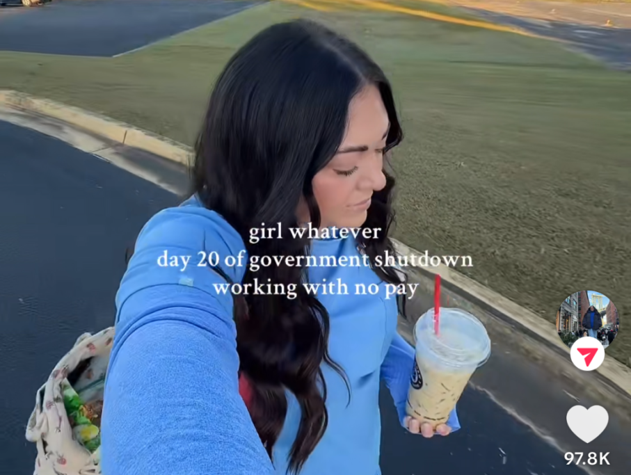 Furloughed federal workers take to TikTok to pass the time and make ends meet