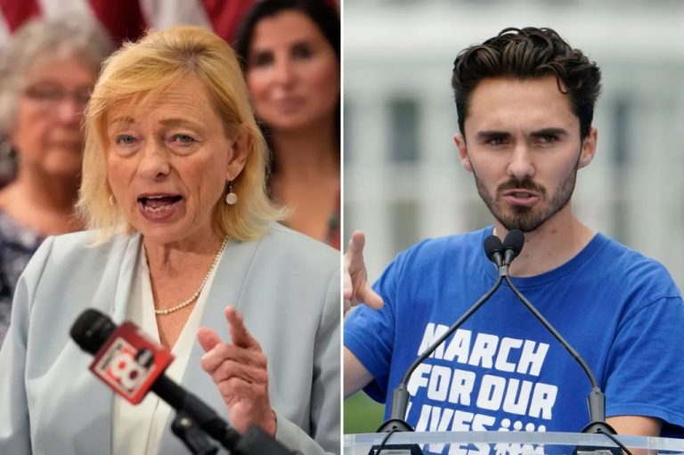 Janet Mills, David Hogg