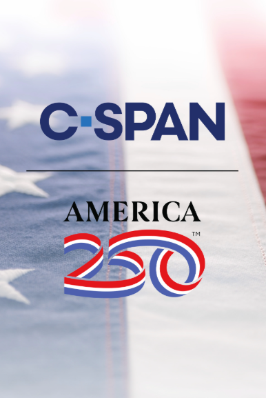 C-Span America 250 logo.