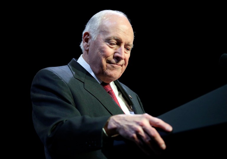 President Dick Cheney speaks at the Republican Jewish Coalition.