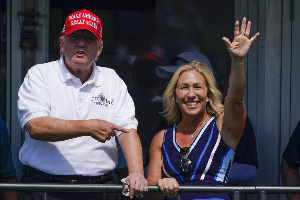 MTG says she ‘feels sorry’ for Trump and that president is ‘so hateful’