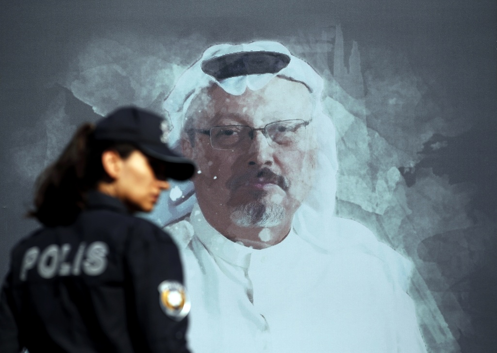 Khashoggi’s widow rebukes Trump for ‘justifying’ husband’s death in meeting with Saudi crown prince
