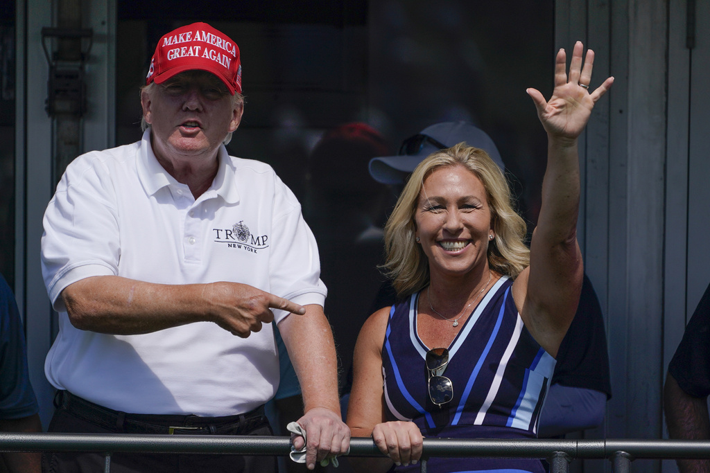 Trump waves off criticism from Marjorie Taylor Greene: ‘She’s lost her way’