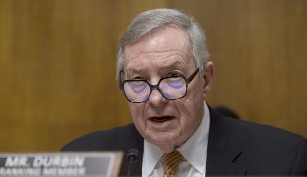 Democratic candidates vying to fill Durbin’s Senate shoes all noncommittal on Schumer leadership