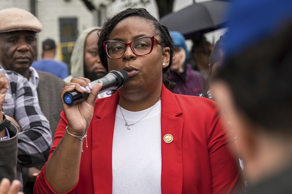Judge denies LaMonica McIver’s bid to toss charges over immigration facility scuffle