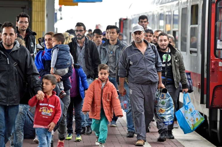 Syrian refugees in Germany