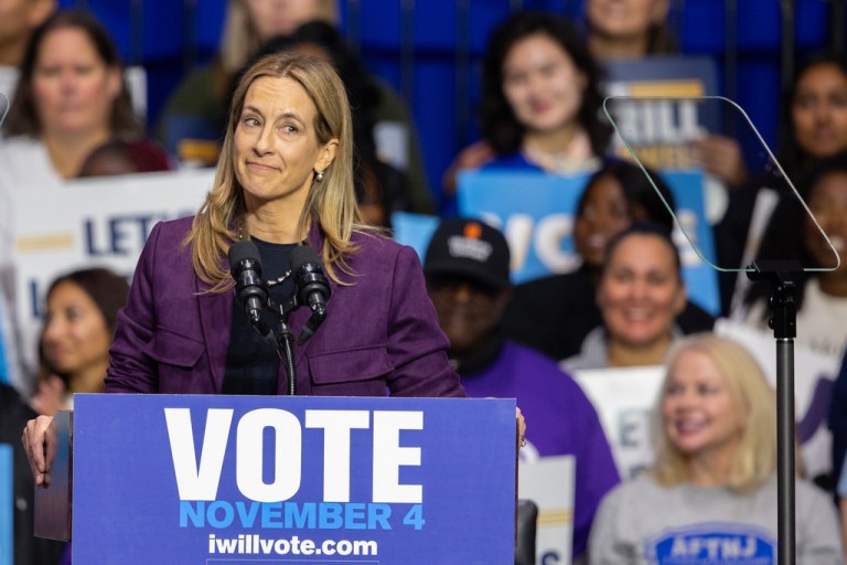 Democratic candidate for governor Mikie Sherrill.