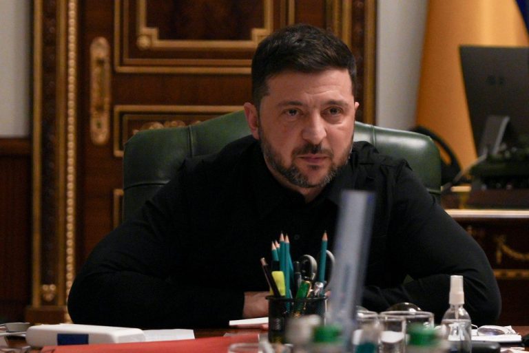 Ukrainian President Volodymyr Zelensky.