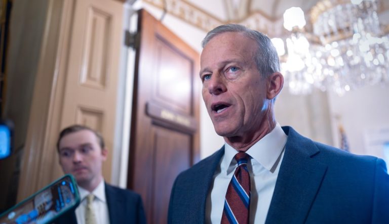 Senate Majority Leader John Thune (R-SD).