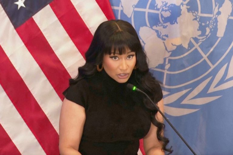 Rapper Nicki Minaj.