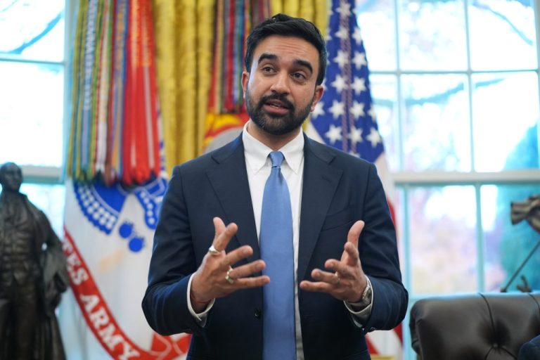 Zohran Mamdani in the Oval Office.