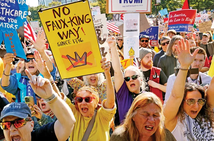 What protests in the street have in common with deep-pocketed radical movements