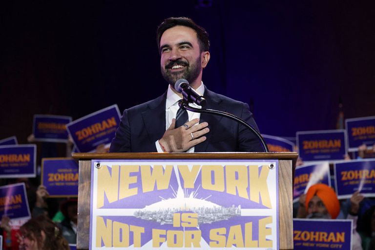 New York City mayoral candidate Zohran Mamdani.