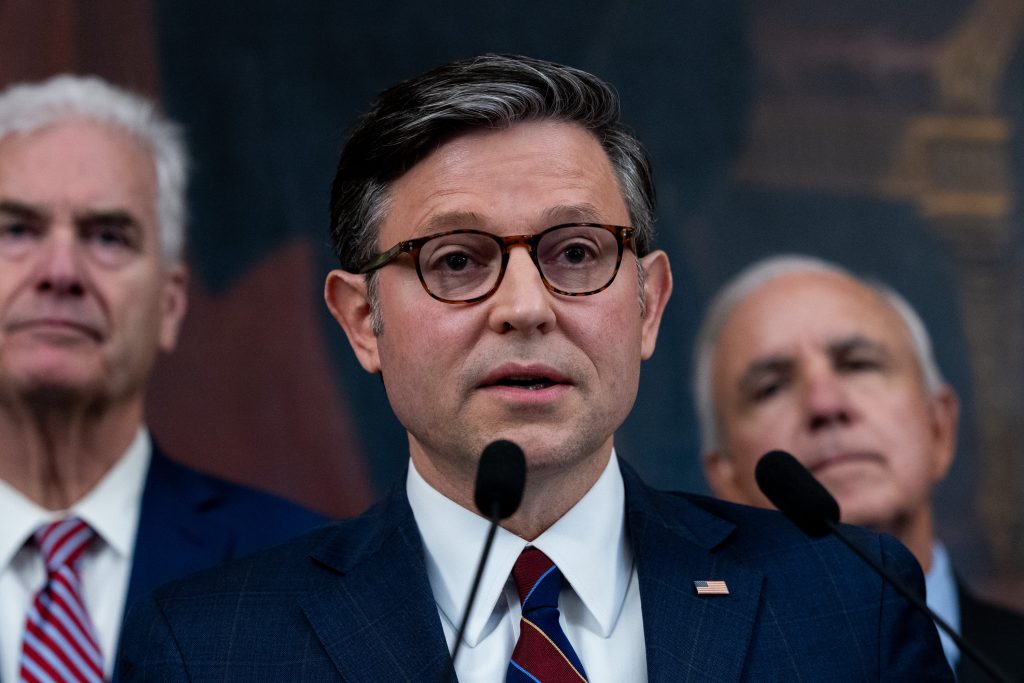 Mike Johnson tells sidelined House members to get back to Washington regardless of travel delays