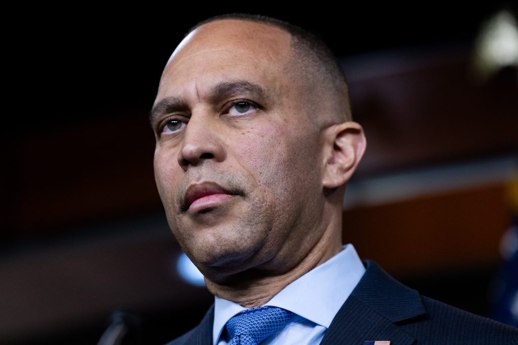 Jeffries mum on whether he supports another government shutdown this month