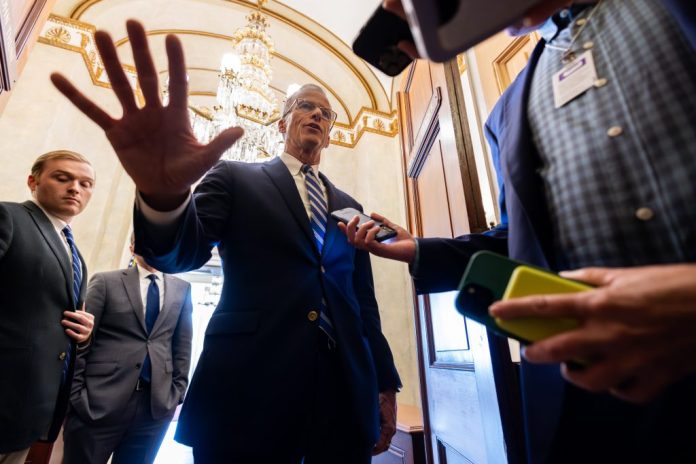 Senate Majority Leader John Thune (R-SD).