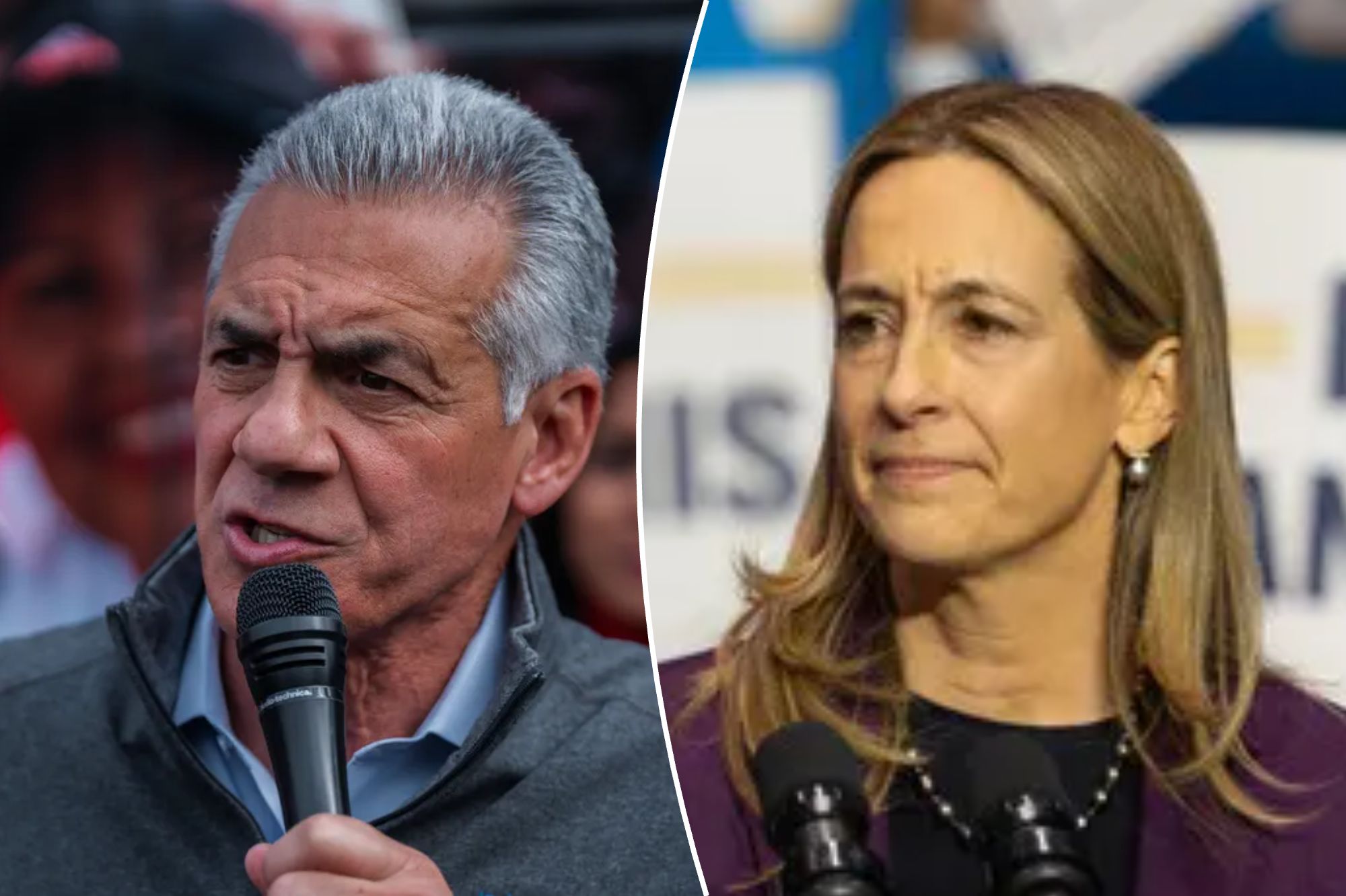 Sherrill and Ciattarelli rally support in their hometowns night before Election Day