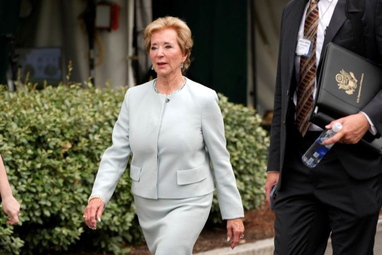 Education Secretary Linda McMahon.