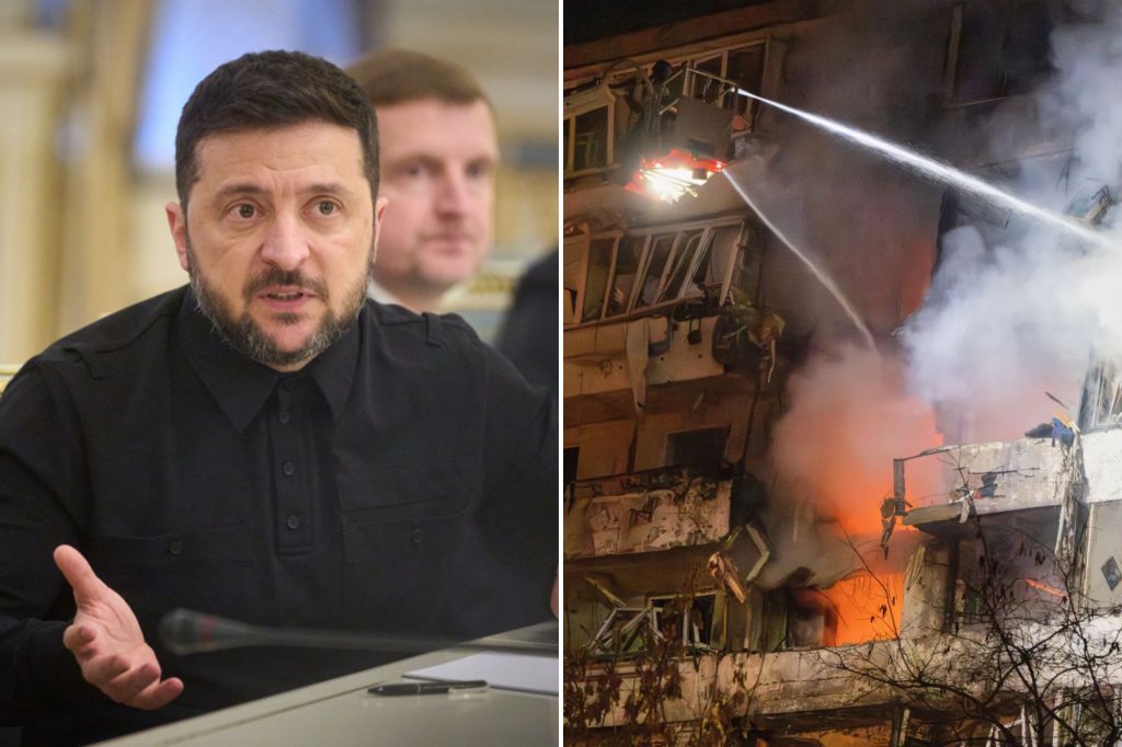 Russia launches over 460 drones into Ukraine, killing six, as peace talks continue