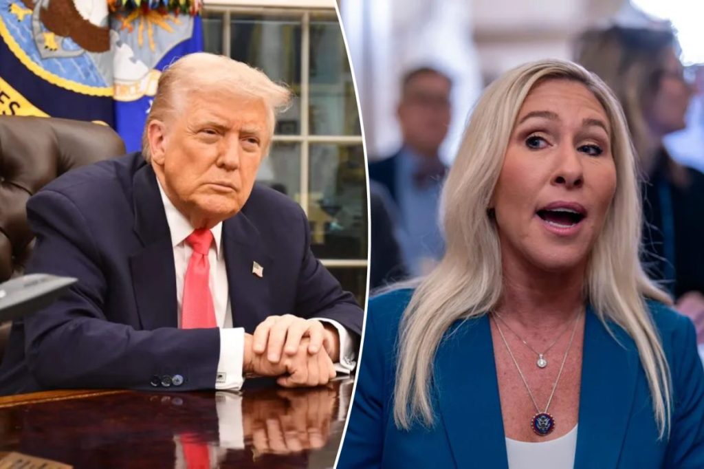 Trump blasts ‘wacky’ MTG, saying she is the ‘cause’ of all her problems