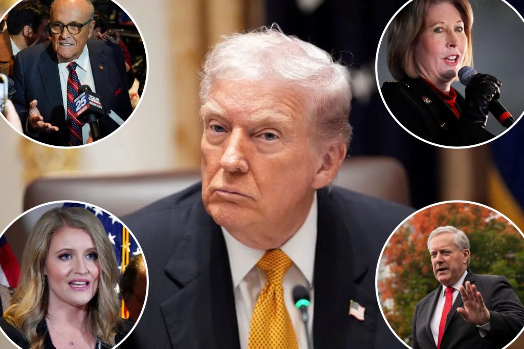 Trump issues pardons for Giuliani, Meadows, and others involved in 2020 presidential election controversy
