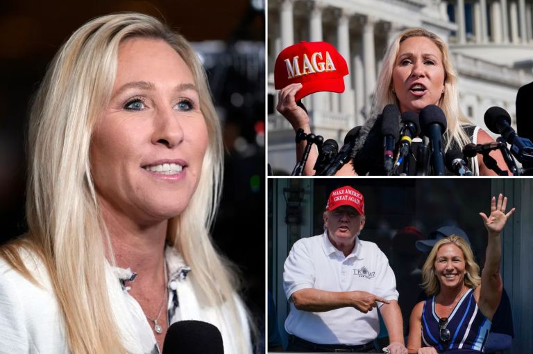 Trump Marjorie Taylor Greene