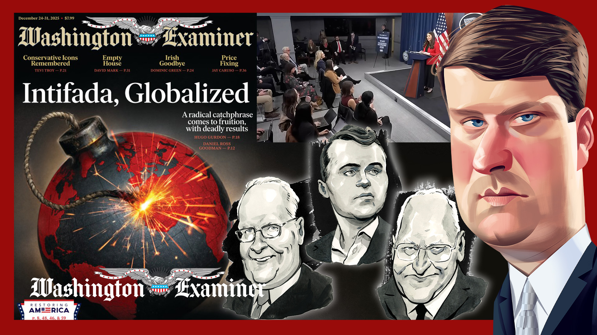Inside Scoop: Tribute to those lost in 2025, globalized intifada, new Pentagon press pool