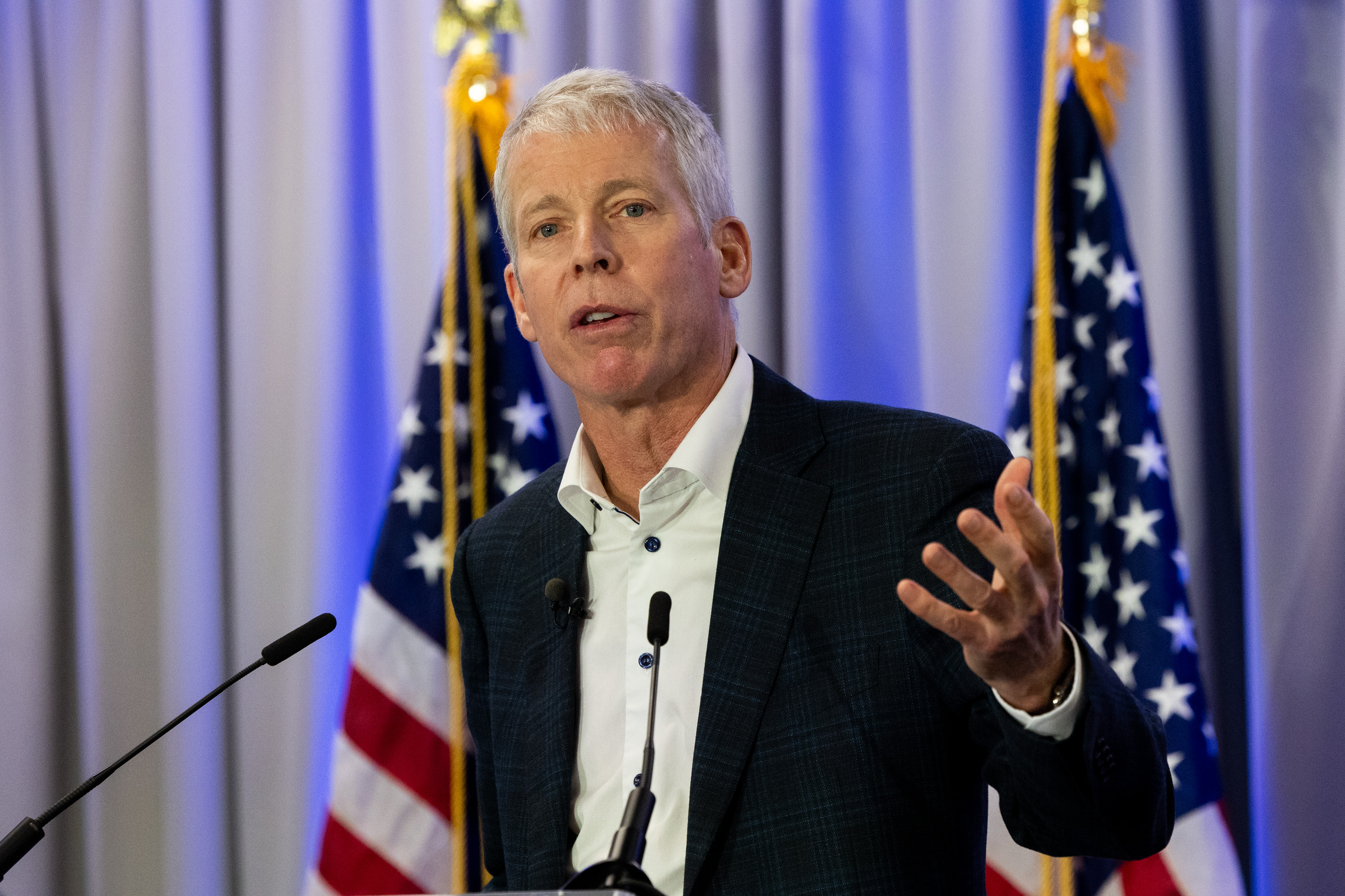 Energy Secretary Chris Wright pushes back on utilities’ call for more wind and solar