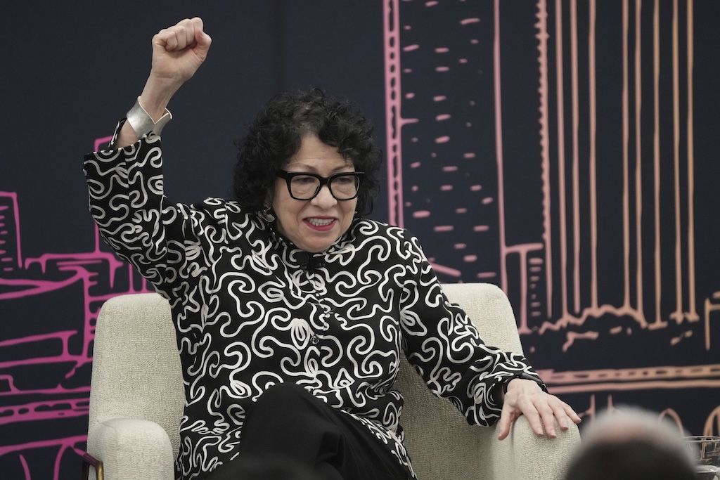Sotomayor alludes to Musk’s Trump administration job when discussing corruption