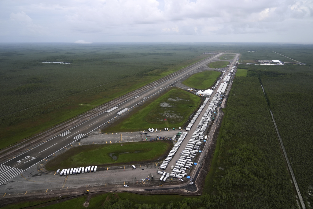 Trump vetoes law expanding Miccosukee tribe’s territory in Everglades after its opposition to ‘Alligator Alcatraz’