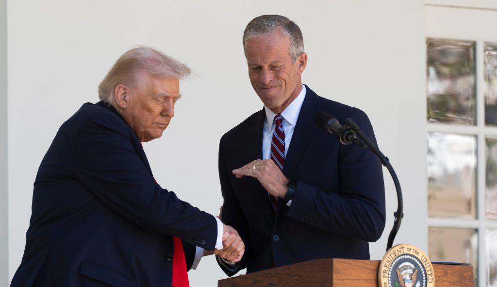 Thune banks on Trump endorsement power to protect Senate majority 